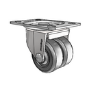 C0020120BC-HDR01(GG) Shepherd Swivel Caster