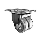 C0020120BO-SFR01(GG) Shepherd Swivel Caster