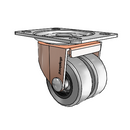 C0020120CO-TPR01(GG) Shepherd Swivel Caster