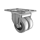 C0020120PN-TPR01(GG) Shepherd Swivel Caster