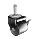 C0020211BO-POL01(KK)B Shepherd Swivel Caster
