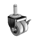 C0020211BO-TPR01(GG)B Shepherd Swivel Caster