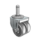 C0020211ZN-HDR01(GG) Shepherd Swivel Caster