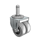 C0020211ZN-TPR01(GG) Shepherd Swivel Caster