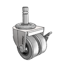 C0020273BC-TPR01(GG)B Shepherd Swivel Caster