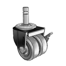 C0020273BO-SFR01(GG)B Shepherd Swivel Caster