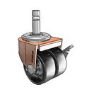 C0020273CO-POS01(KK)B Shepherd Swivel Caster