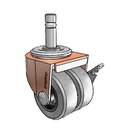 C0020273CO-TPR01(GG)B Shepherd Swivel Caster