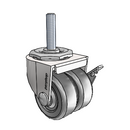 C0020605BC-HDR01(GG)B Shepherd Swivel Caster