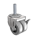 C0020605BC-TPR01(GG)B Shepherd Swivel Caster