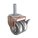 C0020605CO-HDR01(GG)B Shepherd Swivel Caster