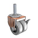 C0020605CO-TPR01(GG)B Shepherd Swivel Caster