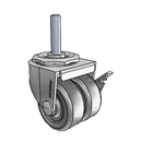 C0020605PN-HDR01(GG)B Shepherd Swivel Caster