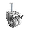 C0020605PN-SFR01(GG)B Shepherd Swivel Caster
