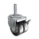 C0020605ZN-POS01(KK)B Shepherd Swivel Caster