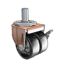 C0020741CO-POS01(KK)B Shepherd Swivel Caster