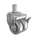 C0020741PN-SFR01(GG)B Shepherd Swivel Caster