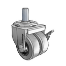 C0020741PN-TPR01(GG)B Shepherd Swivel Caster