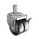 C0020741ZN-POS01(KK)B Shepherd Swivel Caster