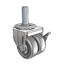 C0020748BC-SFR01(GG)B Shepherd Swivel Caster