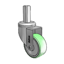 CH-03AMP-125-SW-SQ01-CTG MedCaster Swivel Caster