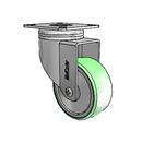CH-03AMP-125-SW-TP04-CTG MedCaster Swivel Caster