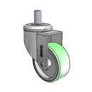 CH-03AMP-125-SW-TS02 MedCaster Swivel Caster