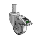 CH-03TPP-125-DL-RS02 MedCaster Swivel Caster