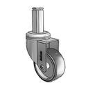 CH-03TPP-125-SW-SQ03 MedCaster Swivel Caster