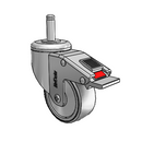 CH-03TPP-125-TL-GR10 MedCaster Swivel Caster