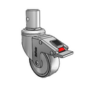 CH-03TPP-125-TL-RS05 MedCaster Swivel Caster