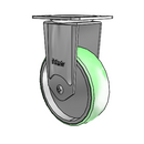 CH-04AMP-125-RG-TP04 MedCaster Rigid Caster