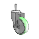 CH-04AMP-125-SW-GR02-CTG MedCaster Swivel Caster