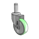 CH-04AMP-125-SW-GR09-CTG MedCaster Swivel Caster