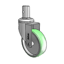 CH-04AMP-125-SW-RS02 MedCaster Swivel Caster