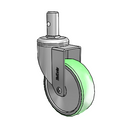 CH-04AMP-125-SW-RS04-CTG MedCaster Swivel Caster