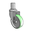 CH-04AMP-125-SW-RS05 MedCaster Swivel Caster
