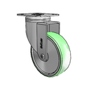 CH-04AMP-125-SW-TP04-CTG MedCaster Swivel Caster