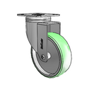 CH-04AMP-125-SW-TP04 MedCaster Swivel Caster