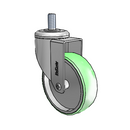 CH-04AMP-125-SW-TS07 MedCaster Swivel Caster