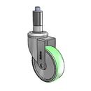 CH-04AMP-125-SW-XRR3-CTG MedCaster Swivel Caster