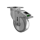 CH-04CRB-125-DL-TP04 MedCaster Swivel Caster