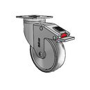 CH-04CRB-125-TL-TP04 MedCaster Swivel Caster