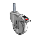 CH-04CRB-125-TL-TS04 MedCaster Swivel Caster