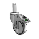 CH-04PYP-125-DL-GR09 MedCaster Swivel Caster