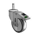 CH-04PYP-125-DL-GR10 MedCaster Swivel Caster