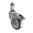 CH-04PYP-125-DL-XRN4 MedCaster Swivel Caster