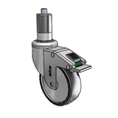 CH-04PYP-125-DL-XRR5 MedCaster Swivel Caster