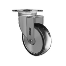 CH-04PYP-125-SW-TP04-CTG MedCaster Swivel Caster