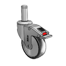 CH-04PYP-125-TL-GR09 MedCaster Swivel Caster